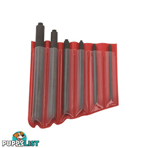 Toledo Dowel Pin Punch 6pc Set 3mm  - 9.5mm SKU - 301492