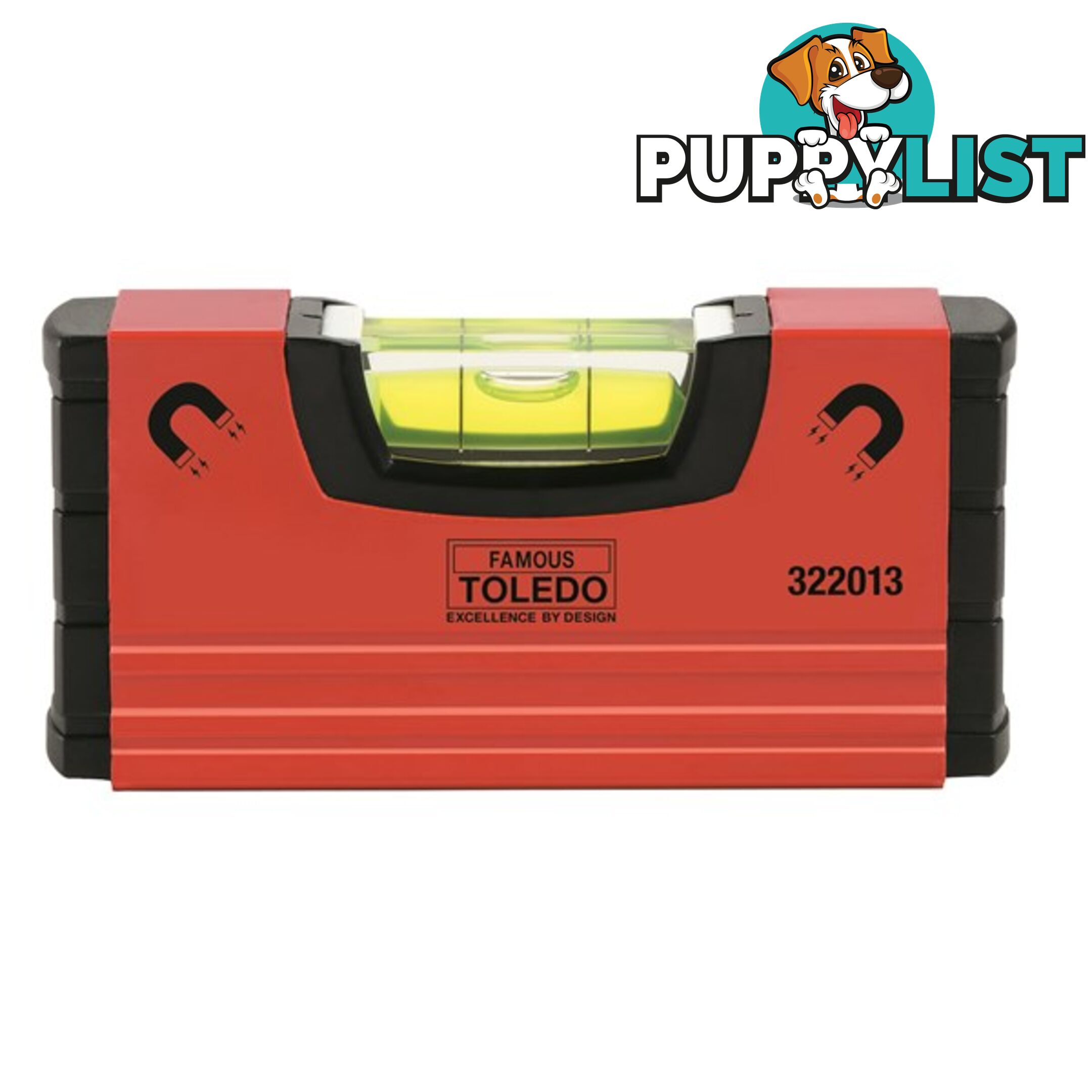 Toledo Mini Magnetic Level  - 100mm SKU - 322013