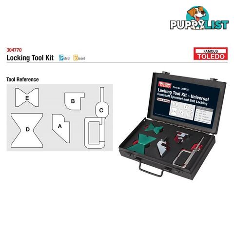 Toledo Timing Tool Kit  - Universal SKU - 304770