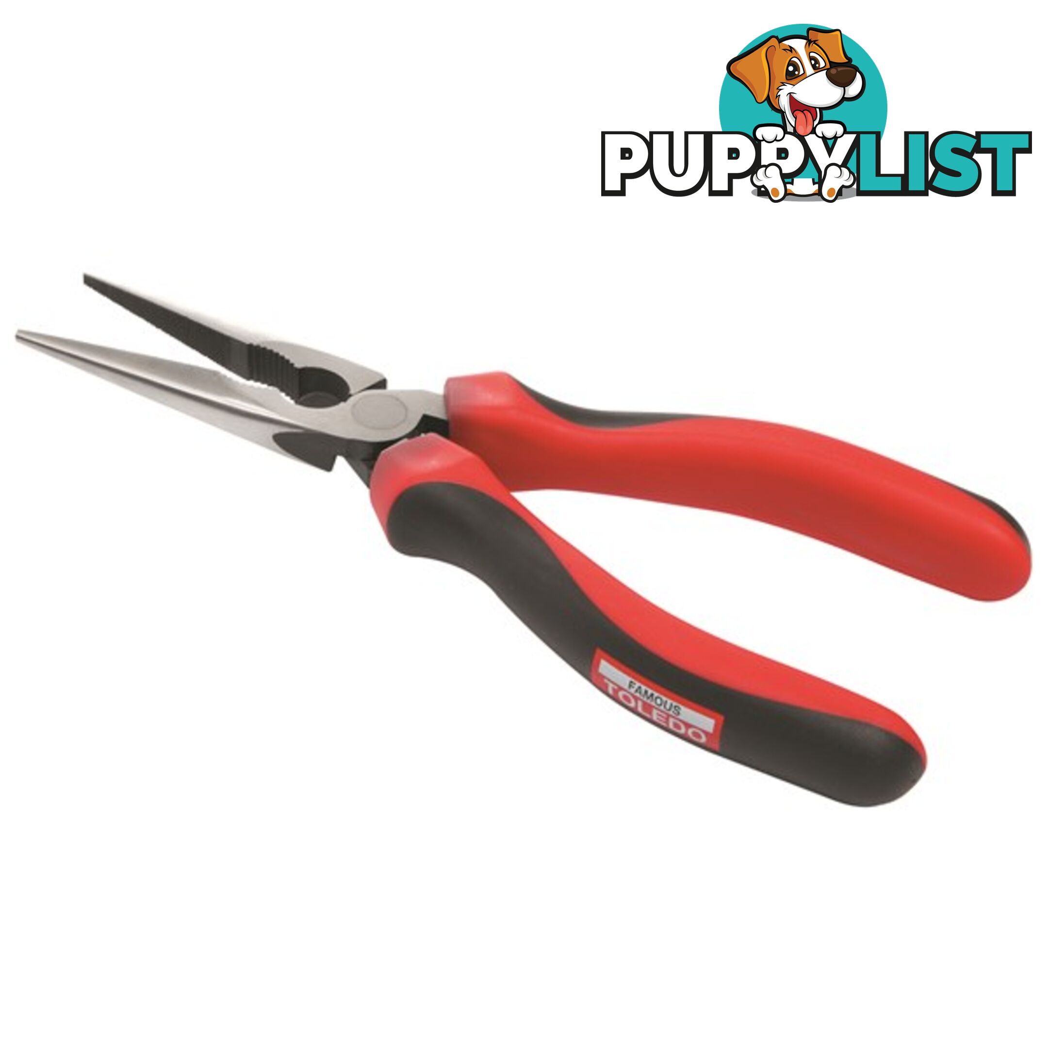 Toledo Long Nose Plier  - Straight Tip Jaw Opening: 0- 85mm SKU - 301996