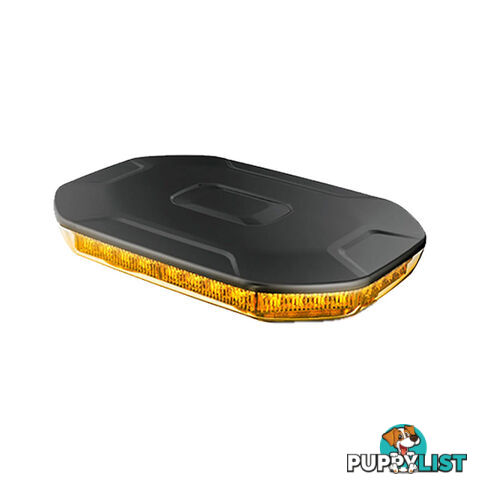 Whitevision 10-30V 20W LED Minibar Amber Beacon Bracket/Magnetic Mt. SKU - BE500A-BR, BE500A-MG