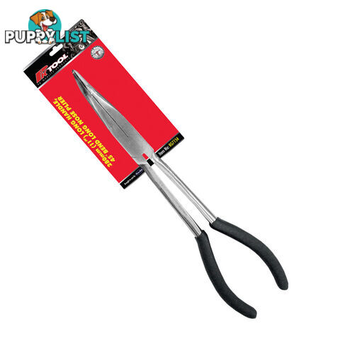 PK Tools Long Nose Plier 45Â° Bent 280mm (11 ") SKU - RG7154