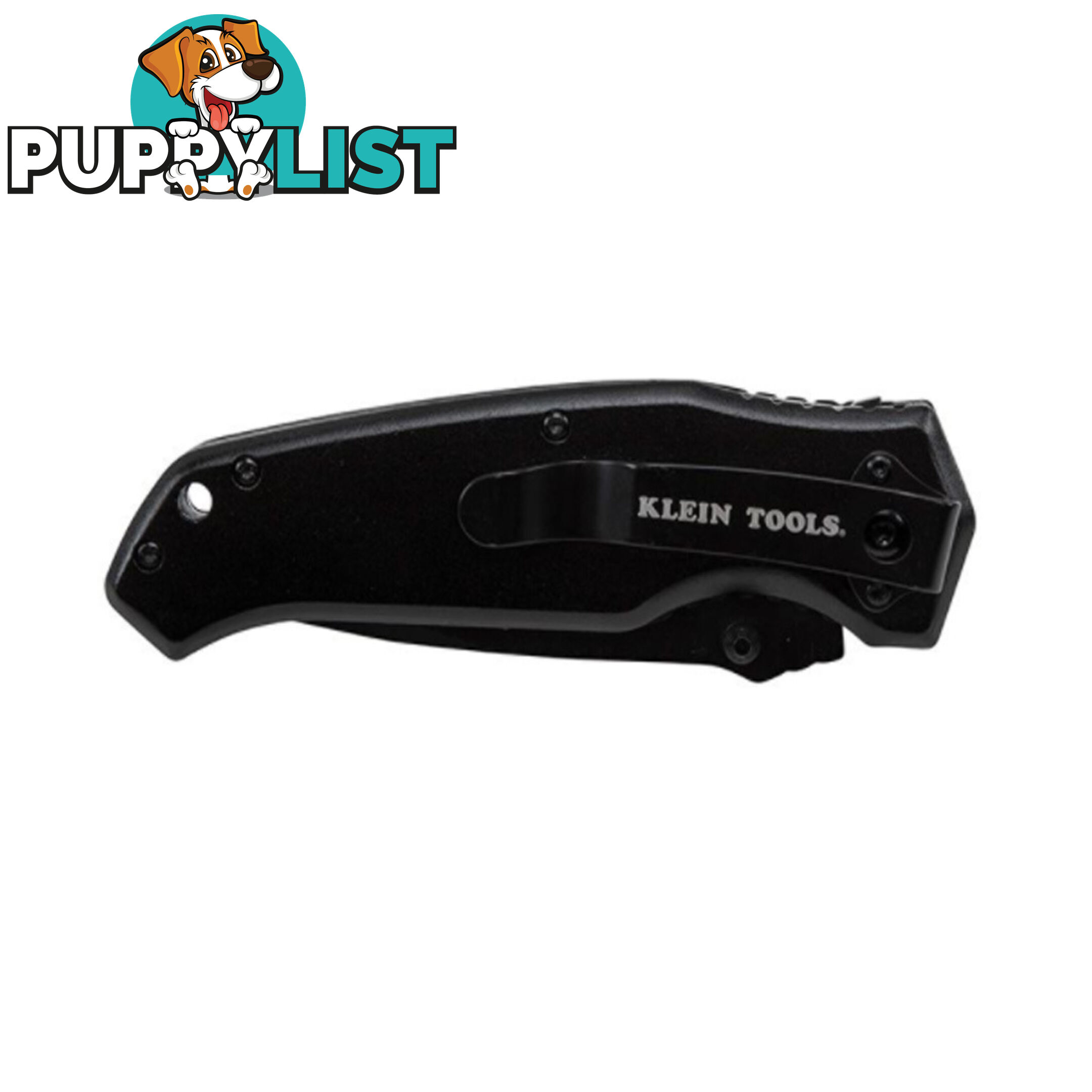 Klein Pocket Knife Black Drop Point Blade SKU - 44220