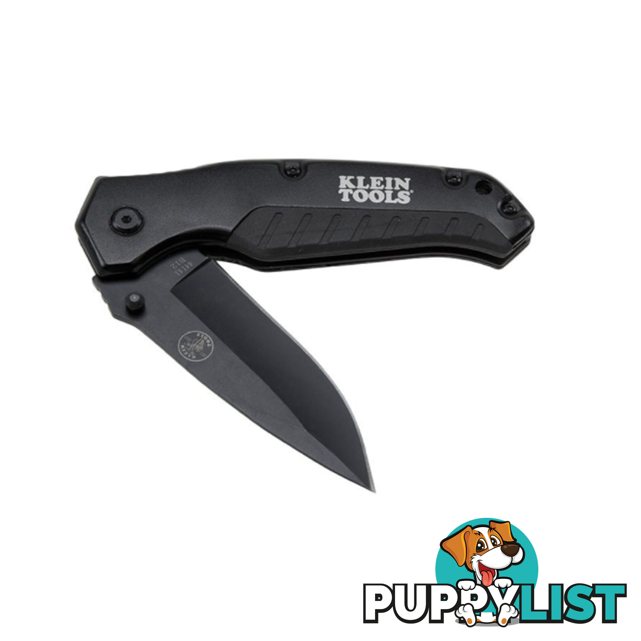 Klein Pocket Knife Black Drop Point Blade SKU - 44220