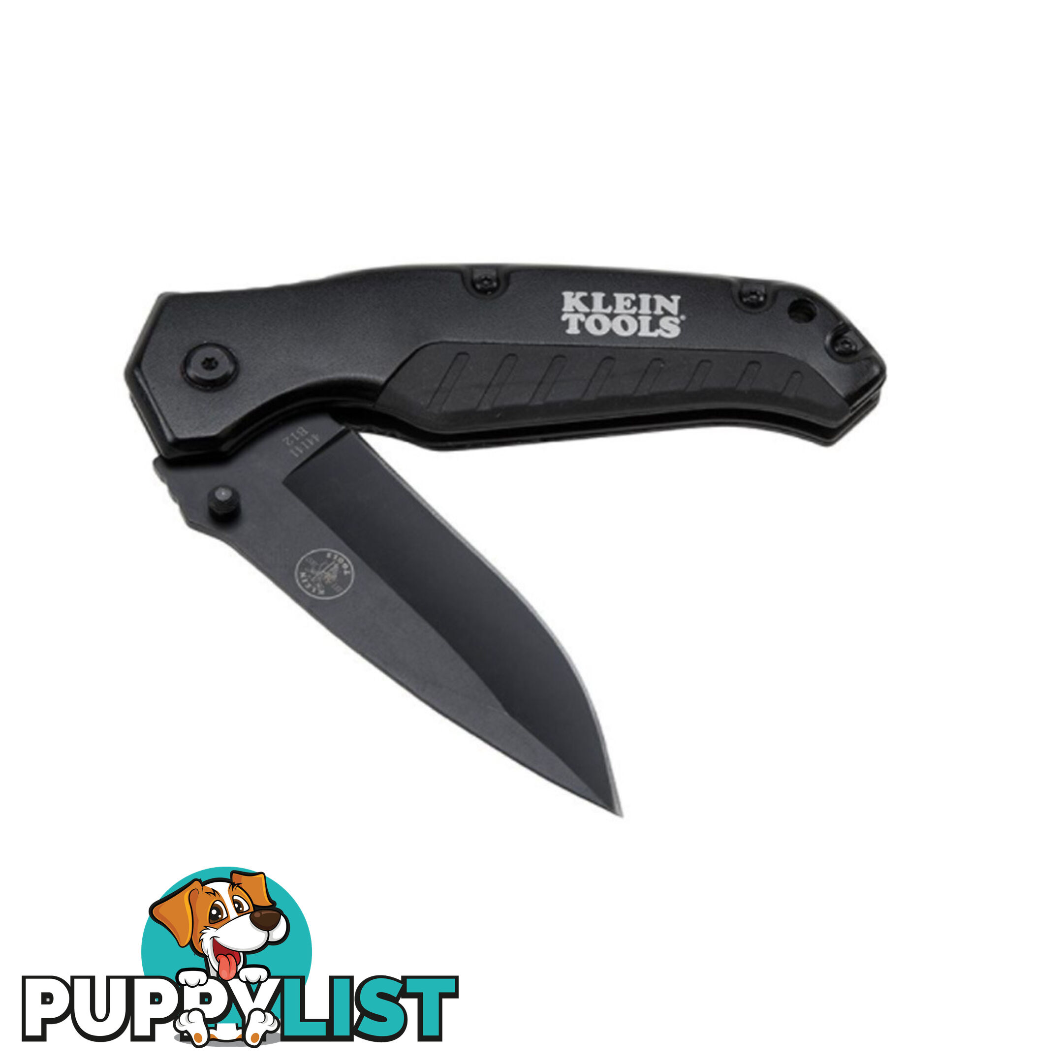 Klein Pocket Knife Black Drop Point Blade SKU - 44220