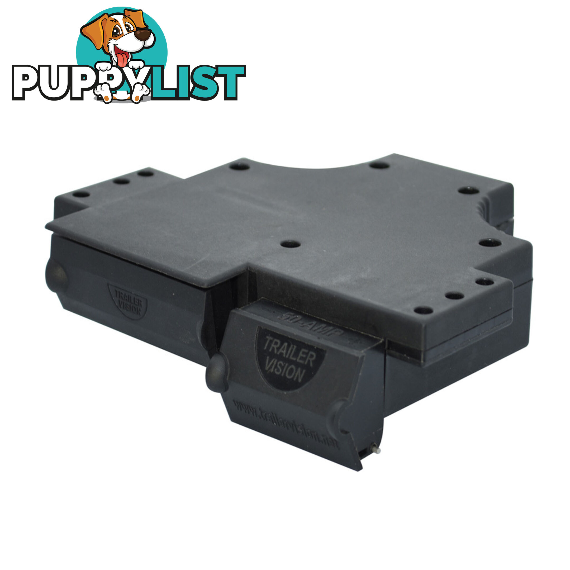 Trailer Vision 7 Pin Flat Trailer and 50a Anderson Connector Housing SKU - TV-14569-7