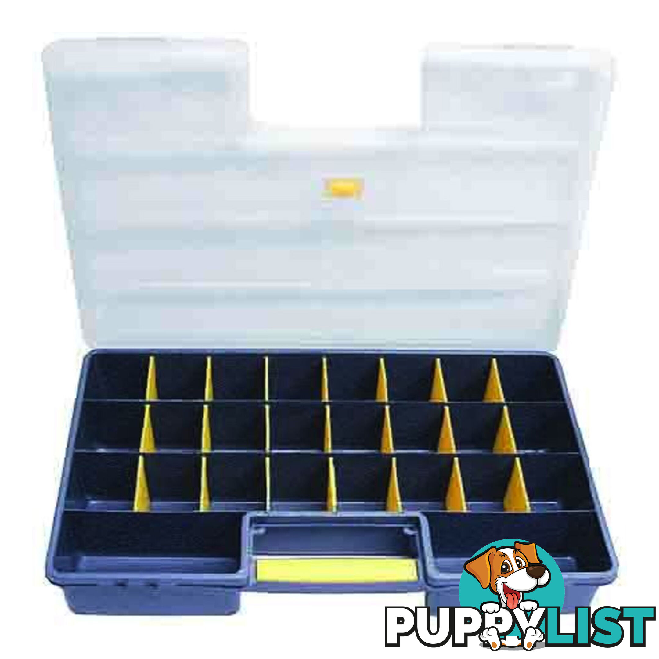 PK Tools Storage Box 26 Compartments Removable Partitions SKU - RG2823