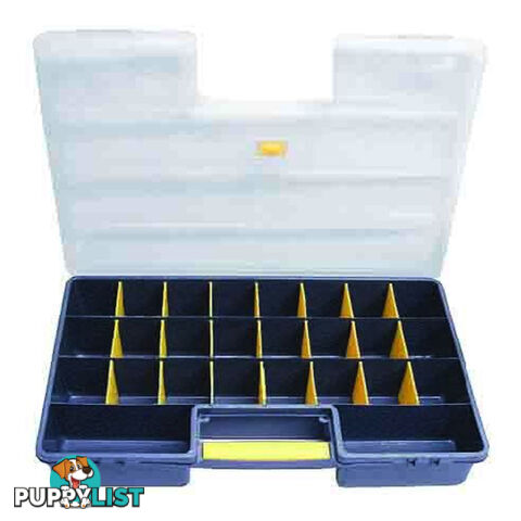 PK Tools Storage Box 26 Compartments Removable Partitions SKU - RG2823