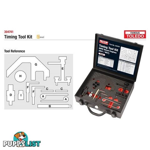 Toledo Timing Tool Kit  - BMW SKU - 304741