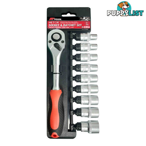 PK Tools 1/2 "dr Hetok® Socket   Ratchet 11pc Set SKU - PT10308