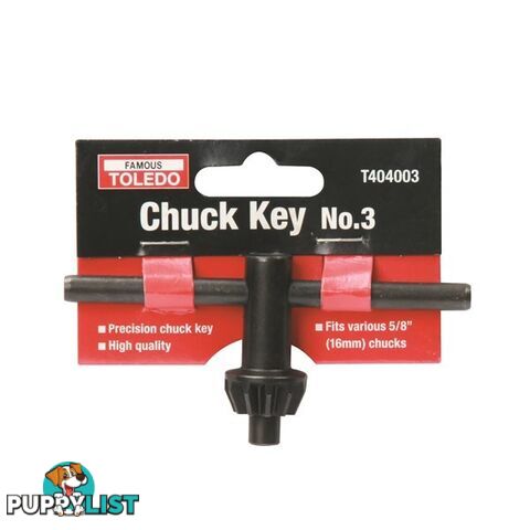 Chuck Key  - 10mm (No.10) SKU - T404010