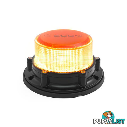 ECCO 12/24V Heavy Duty LED Amber Beacon 3 Bolt Fixed Mount SKU - EB8160A