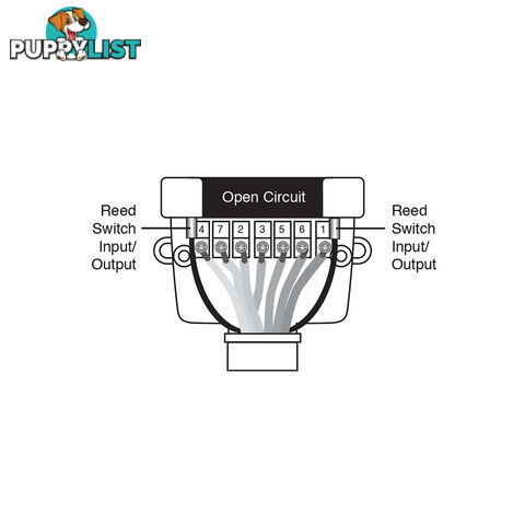 Narva 12 Pin Flat Trailer Socket Rating 15A @12V w/ Open Switch SKU - 82074BL