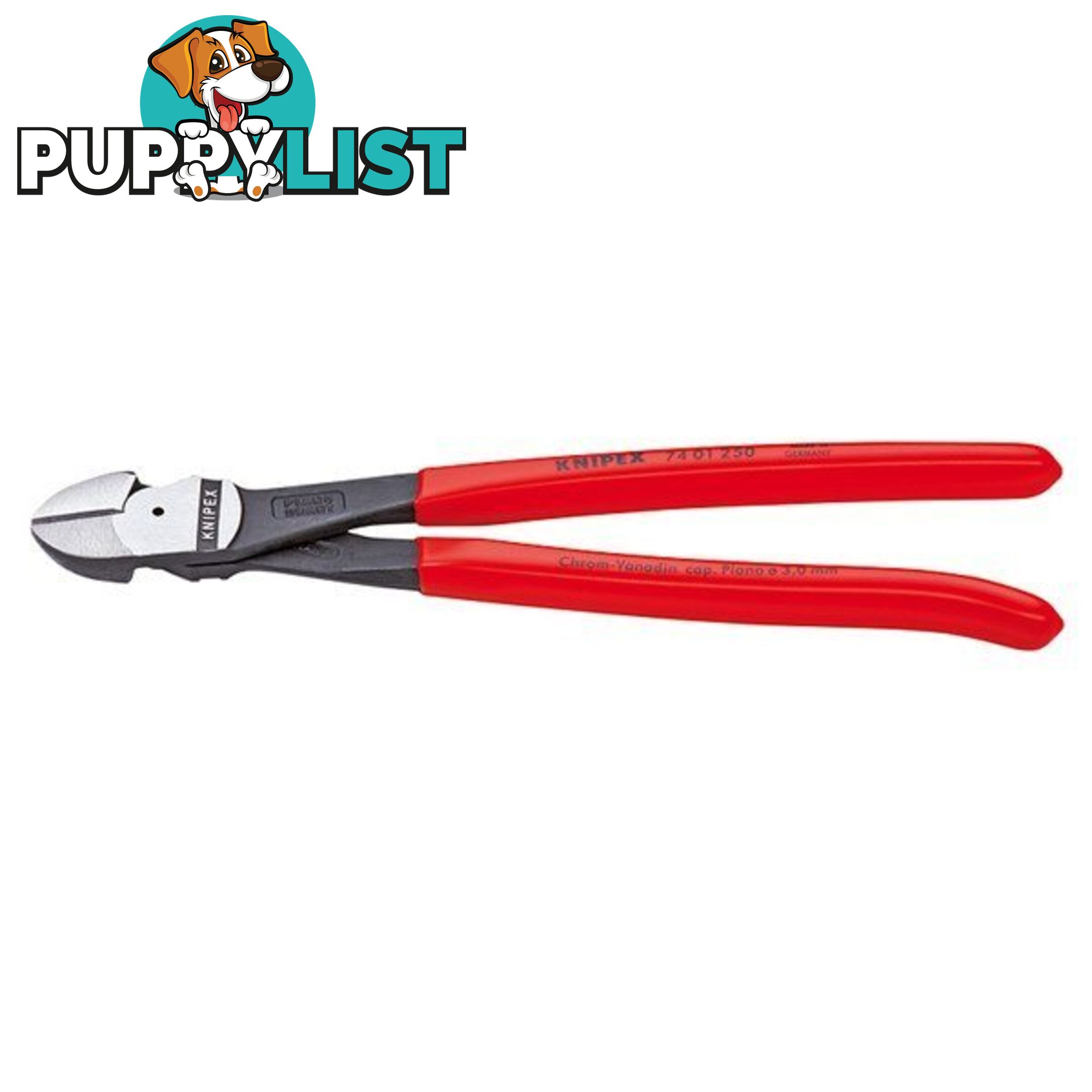 Knipex Diagonal Cutter  - High Leverage 250mm SKU - 7401250