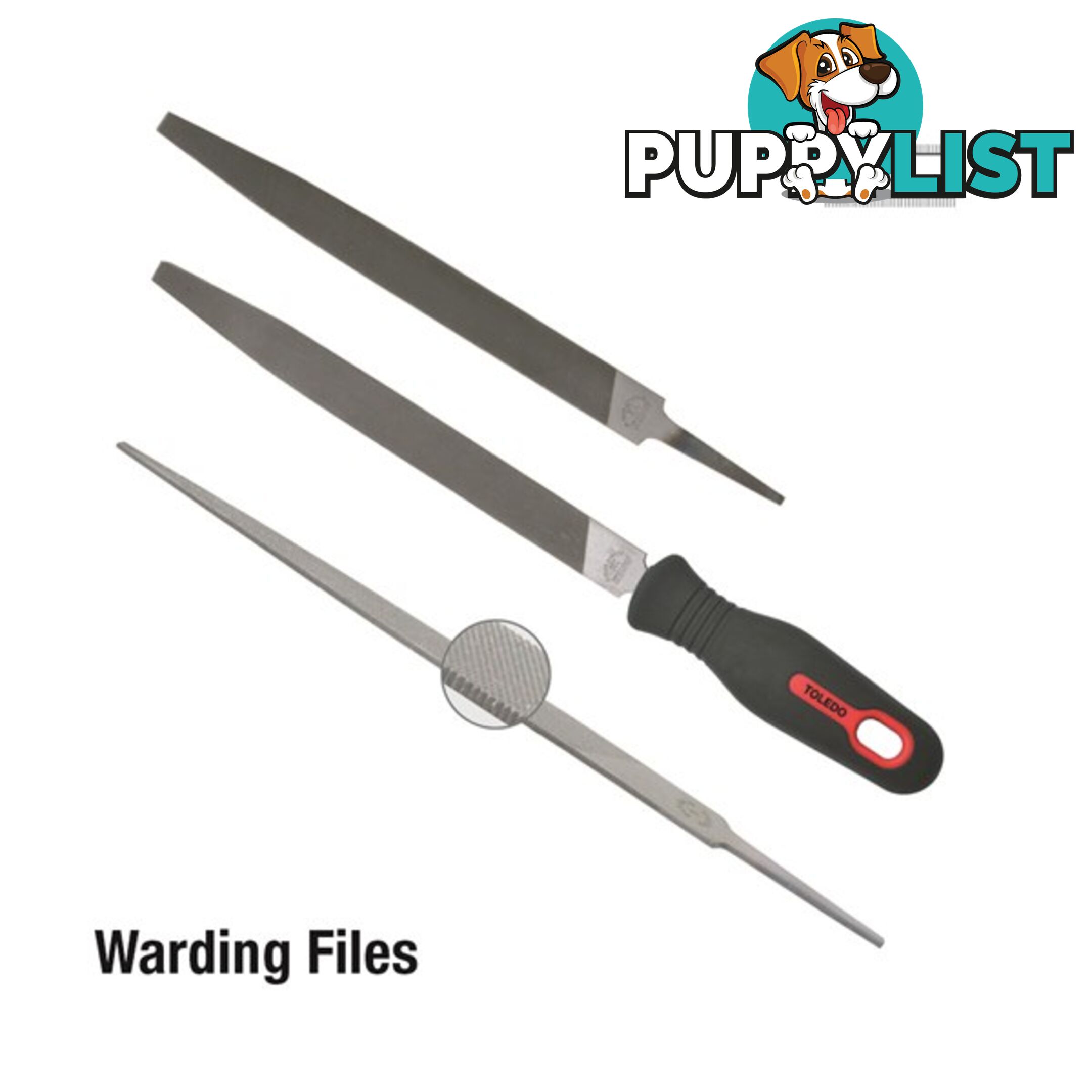 Toledo Warding File Smooth  - 200mm SKU - 08WF03CD