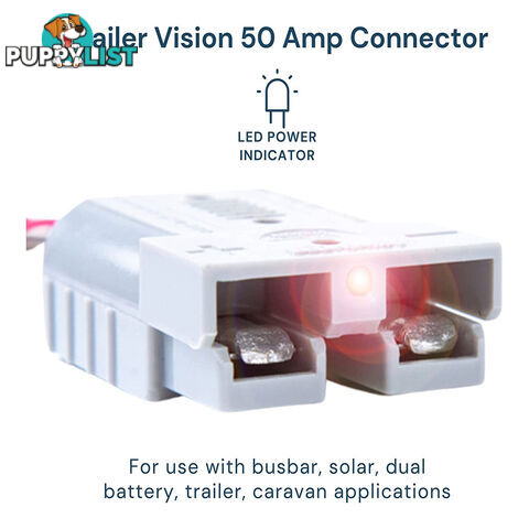 50a Anderson Style Connector and Boot No Crimp / Solder 10pc Pack SKU - TV-50APCGx10