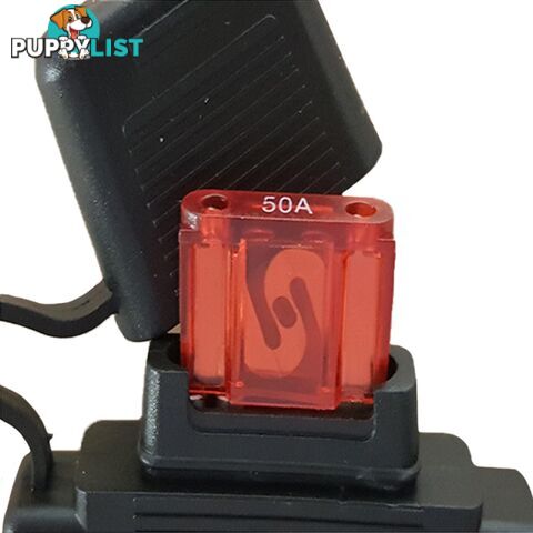 50 amp Maxi Fuse with Weather proof Holder SKU - FUS-FHMAXI