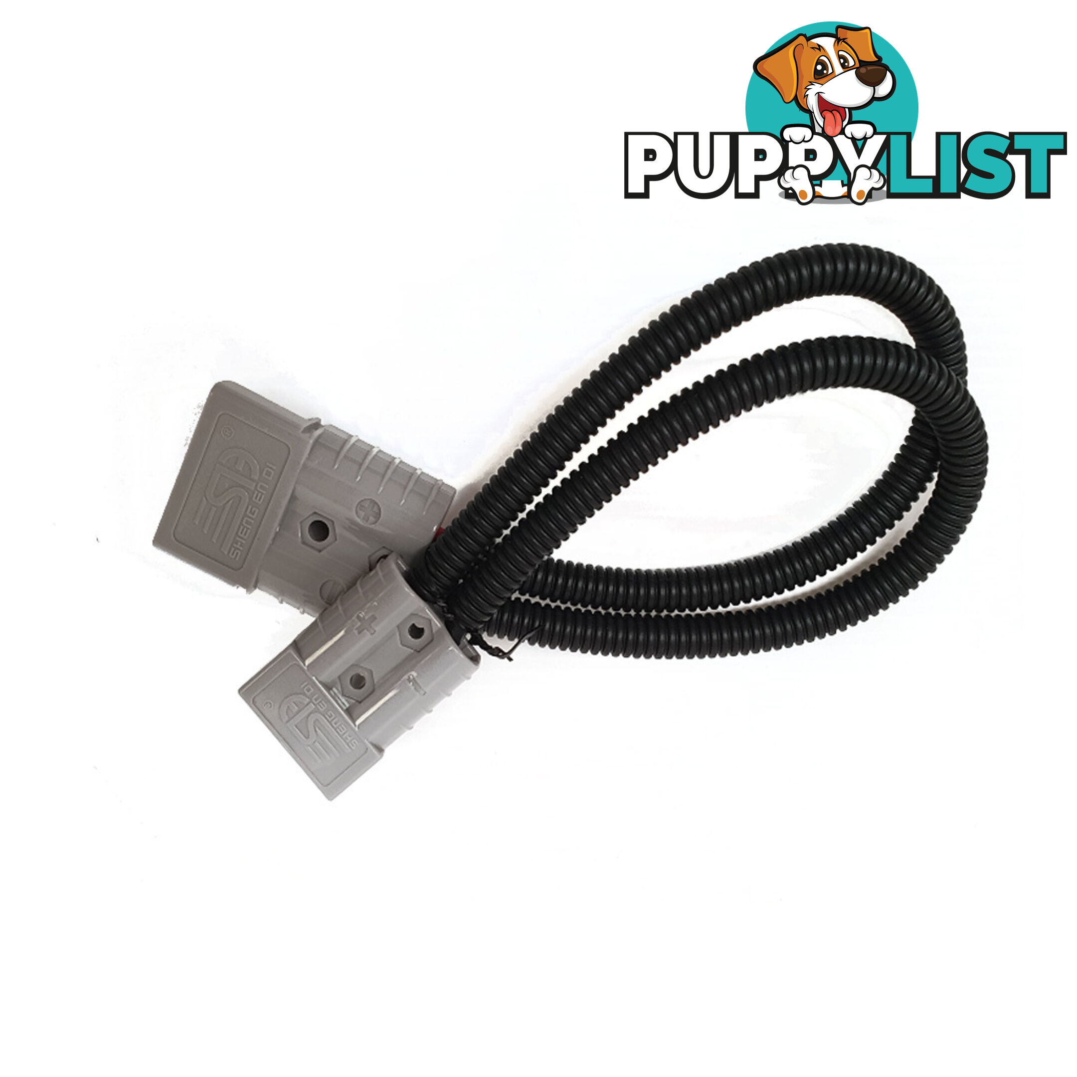 120 amp Anderson Plug to 50 amp Anderson Plug Adaptor  300mm Long Split Tube SKU - DC-228