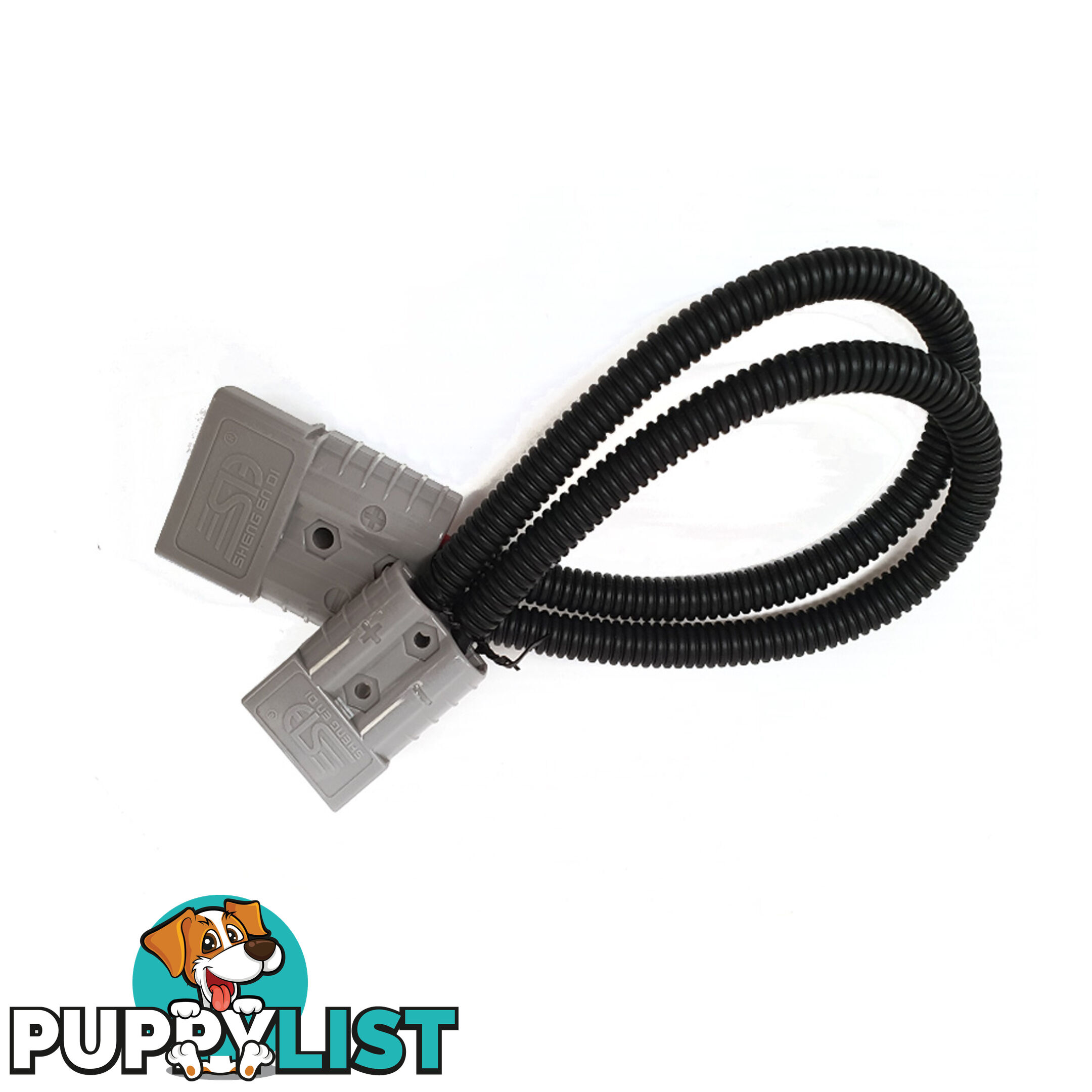 120 amp Anderson Plug to 50 amp Anderson Plug Adaptor  300mm Long Split Tube SKU - DC-228