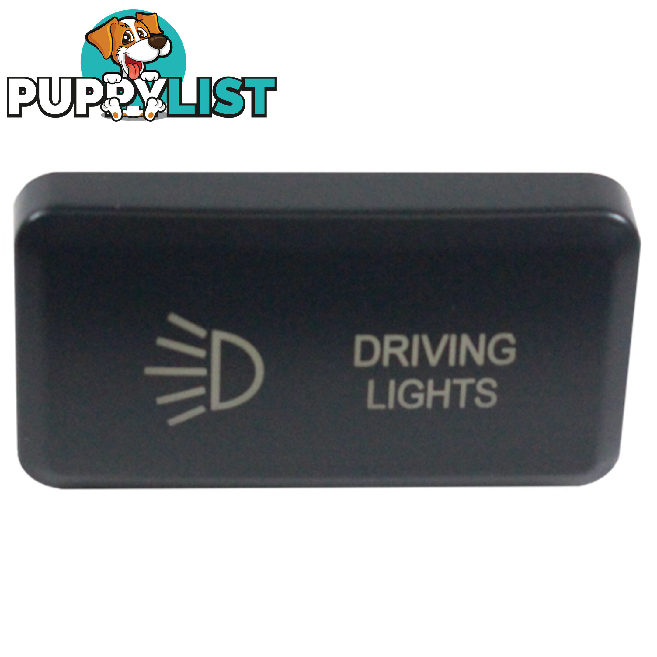 Driving Lights LED Switch Compatible with Toyota  12V Blue B/Light SKU - BB-10237