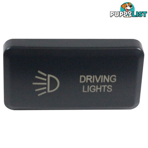 Driving Lights LED Switch Compatible with Toyota  12V Blue B/Light SKU - BB-10237