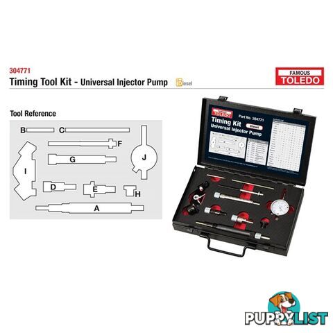 Toledo Timing Tool Kit  - Universal SKU - 304771