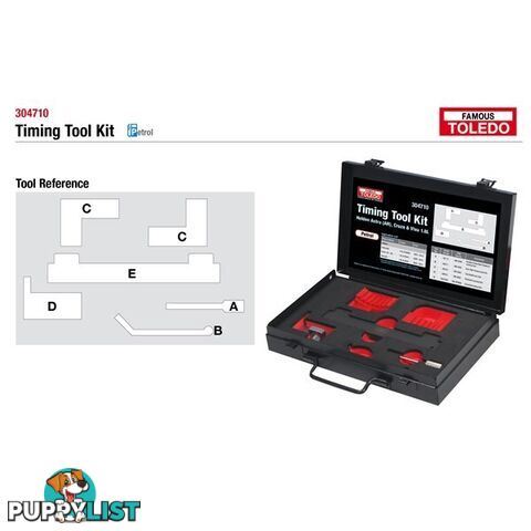 Toledo Timing Tool Kit  - Holden (GM) SKU - 304710