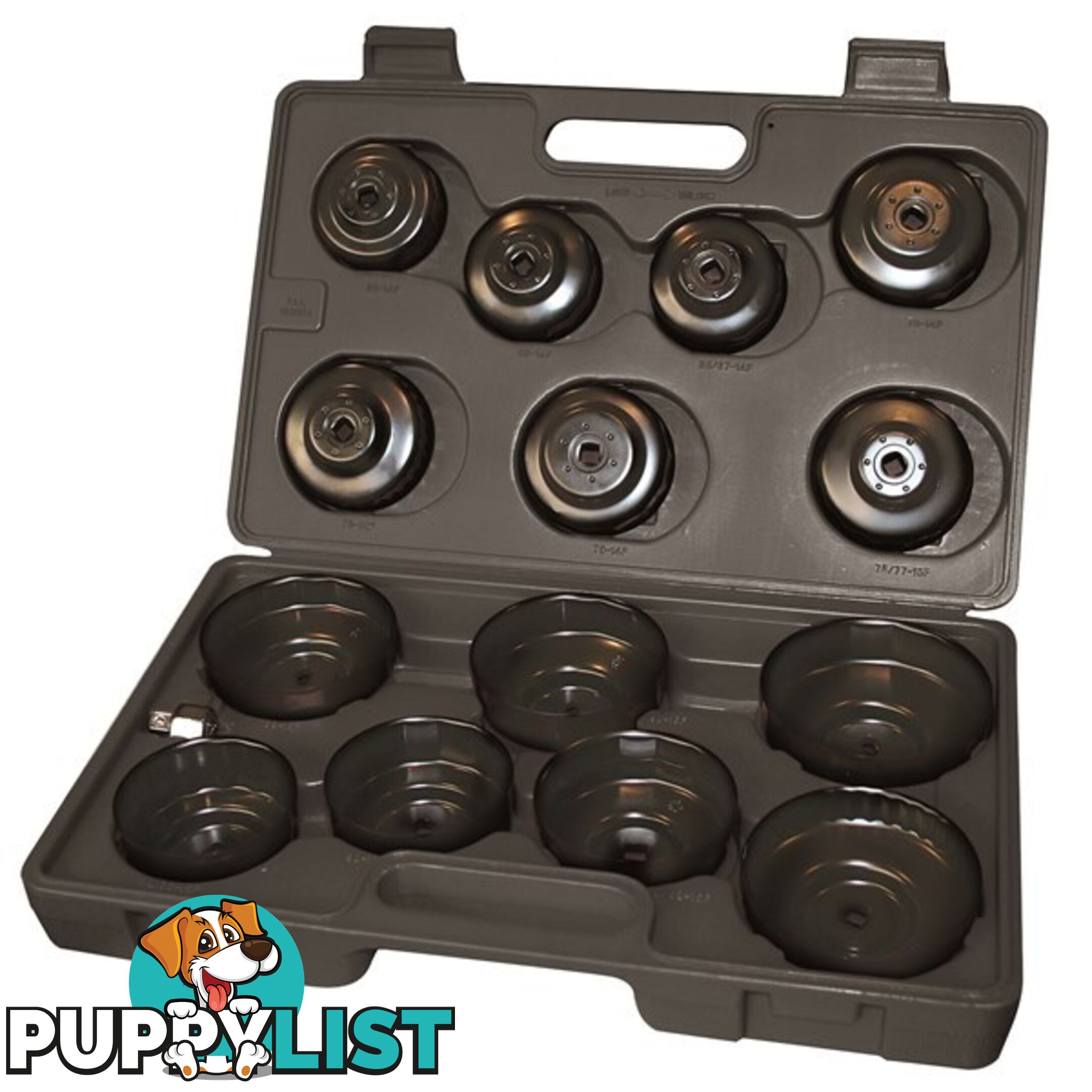 Toledo Oil Filter Cup Wrench Set  - 15 Pc SKU - 305004