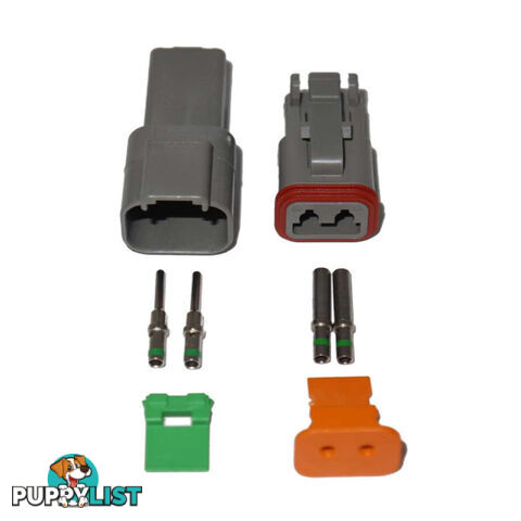 Deutsch Plug 2 pin to 12 pin Solid or  'F ' Electrical Connectors Waterproof