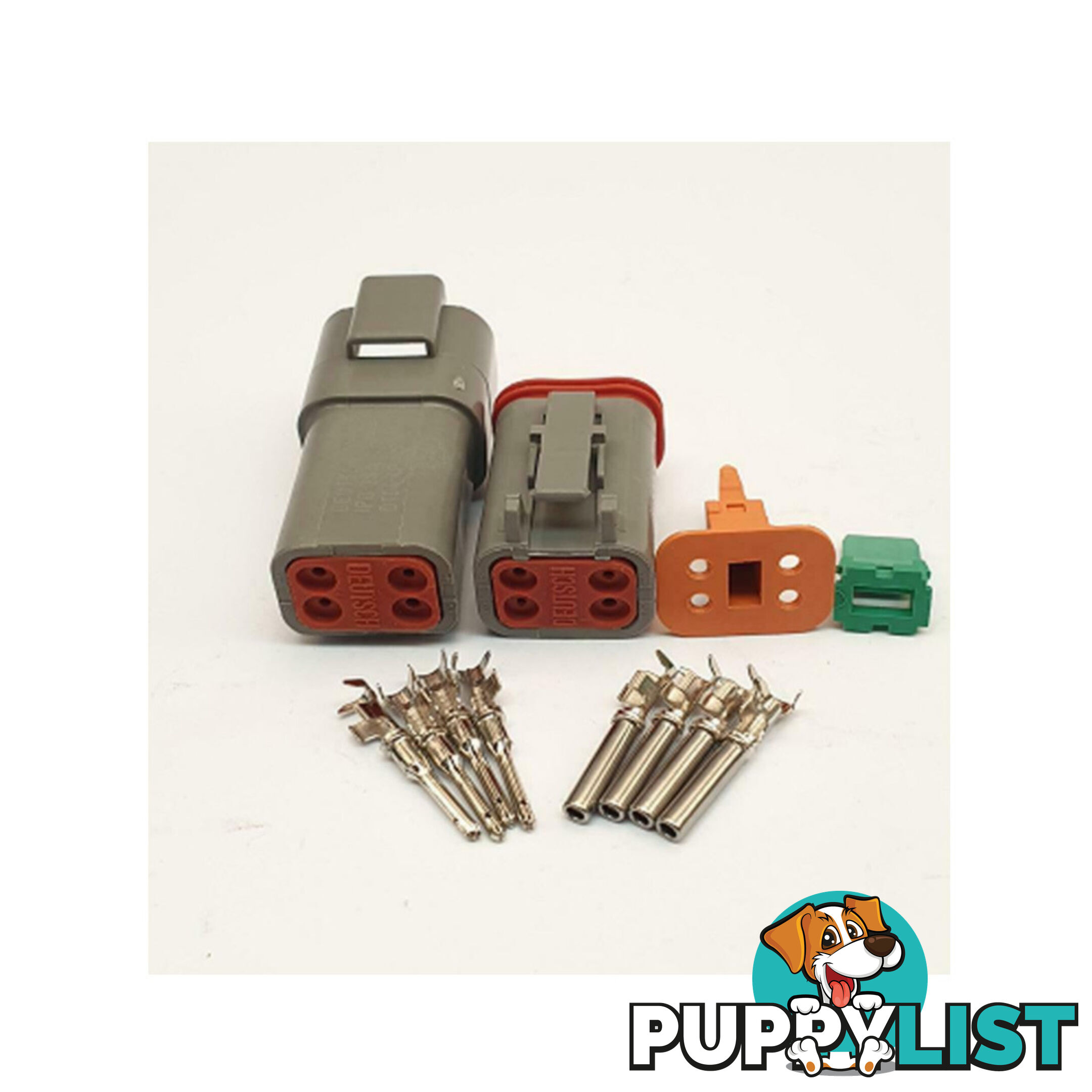 Deutsch Plug 2 pin to 12 pin Solid or  'F ' Electrical Connectors Waterproof