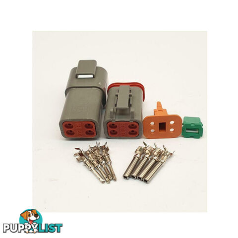 Deutsch Plug 2 pin to 12 pin Solid or  'F ' Electrical Connectors Waterproof