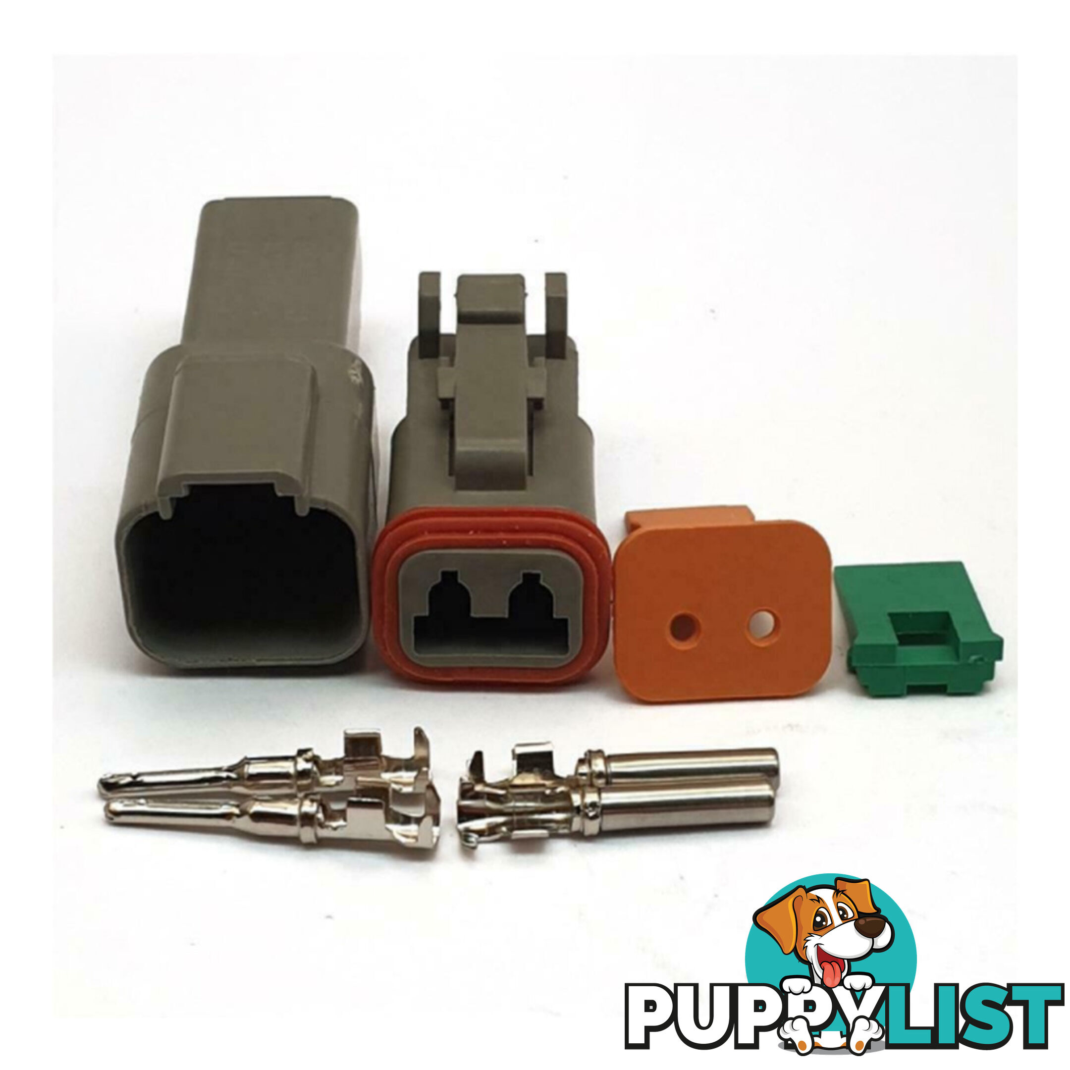 Deutsch Plug 2 pin to 12 pin Solid or  'F ' Electrical Connectors Waterproof