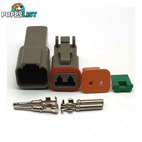 Deutsch Plug 2 pin to 12 pin Solid or  'F ' Electrical Connectors Waterproof