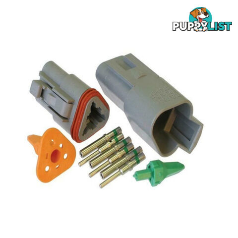 Deutsch Plug 2 pin to 12 pin Solid or  'F ' Electrical Connectors Waterproof