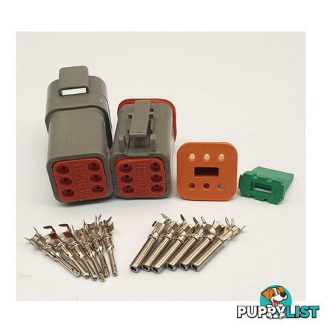 Deutsch Plug 2 pin to 12 pin Solid or  'F ' Electrical Connectors Waterproof