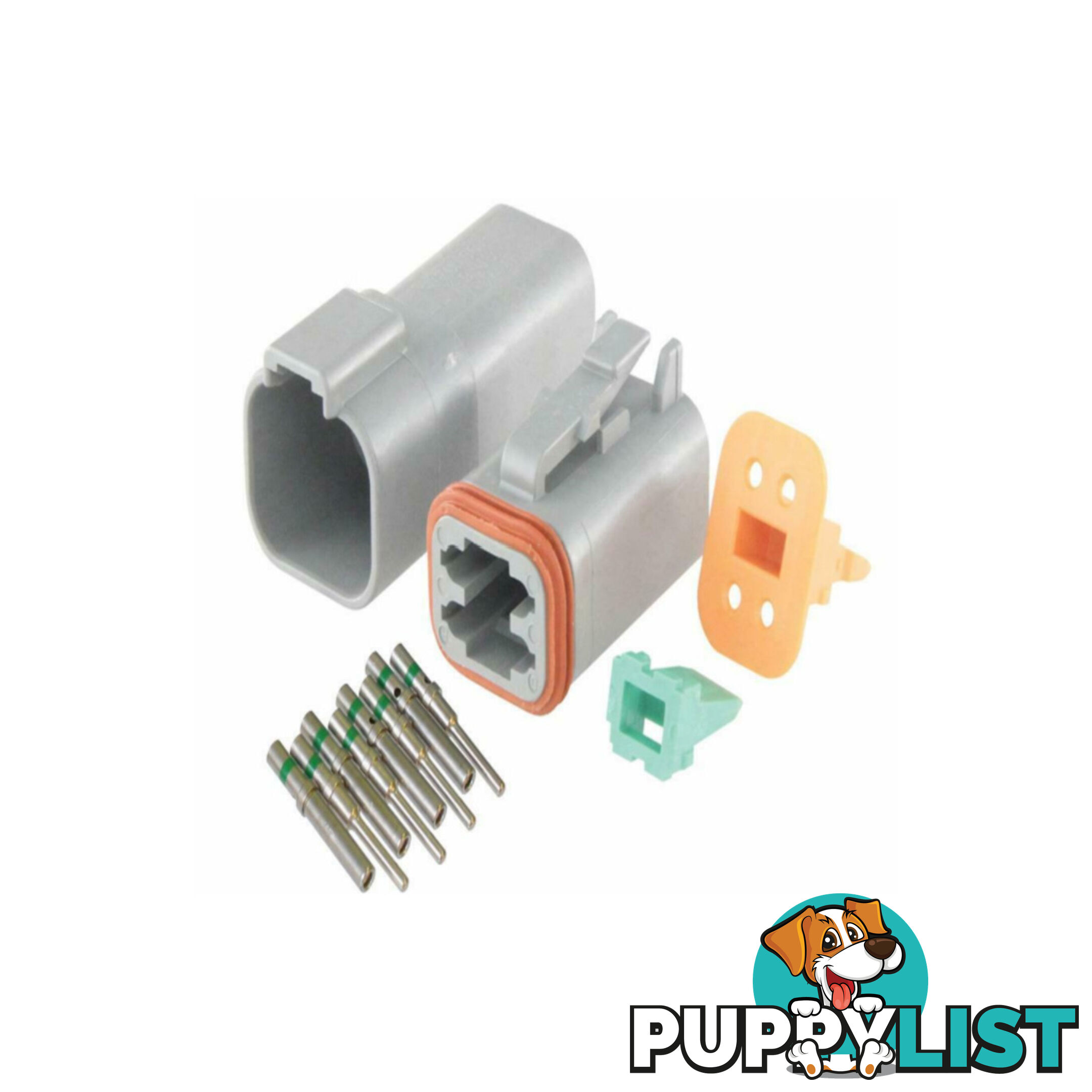 Deutsch Plug 2 pin to 12 pin Solid or  'F ' Electrical Connectors Waterproof