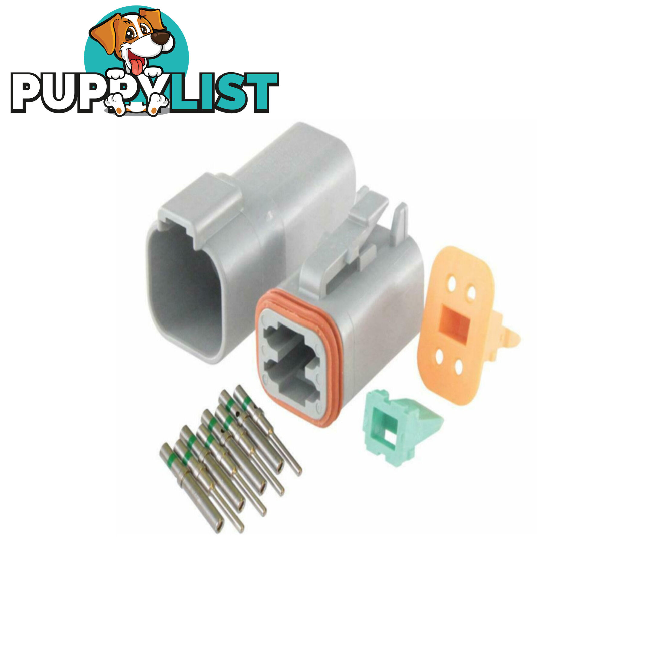 Deutsch Plug 2 pin to 12 pin Solid or  'F ' Electrical Connectors Waterproof