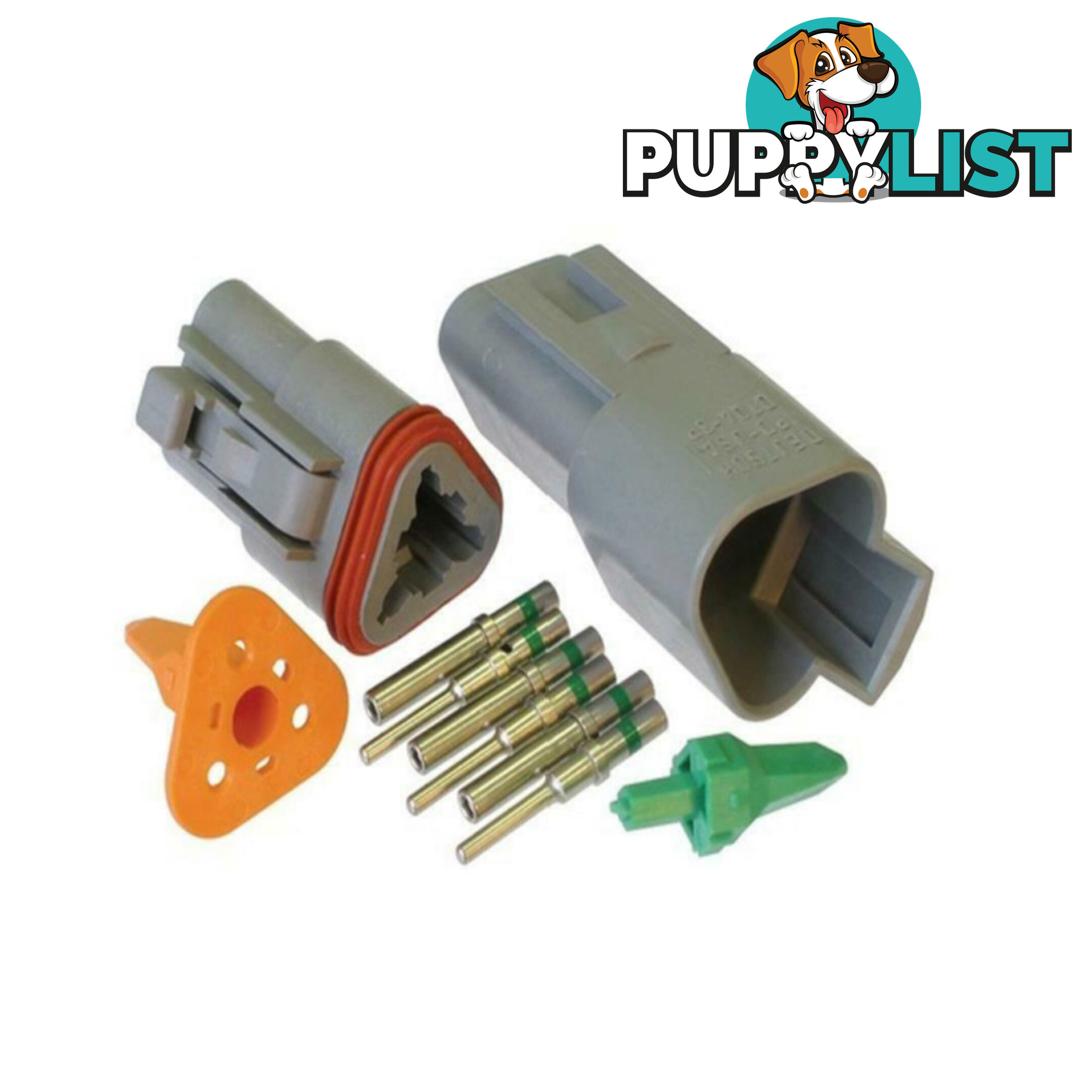 Deutsch Plug 2 pin to 12 pin Solid or  'F ' Electrical Connectors Waterproof