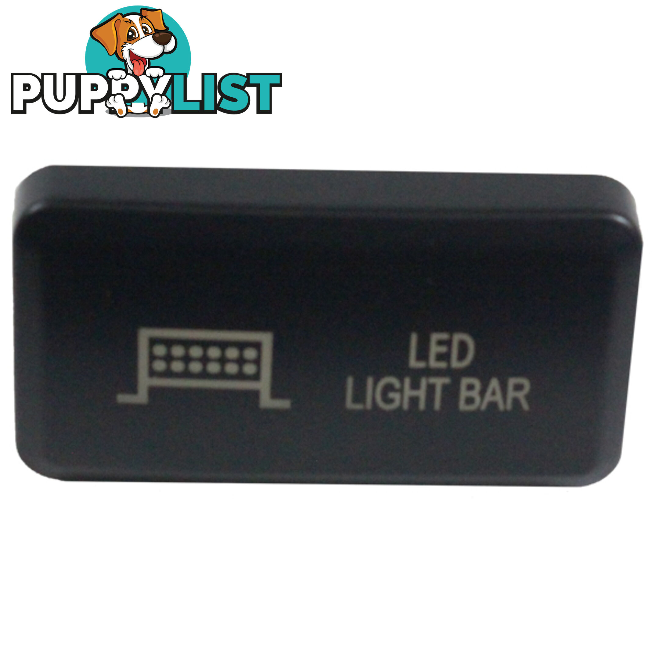 LED Light Bar Switch Compatible with Toyota 12V Blue B/Light SKU - BB-10240