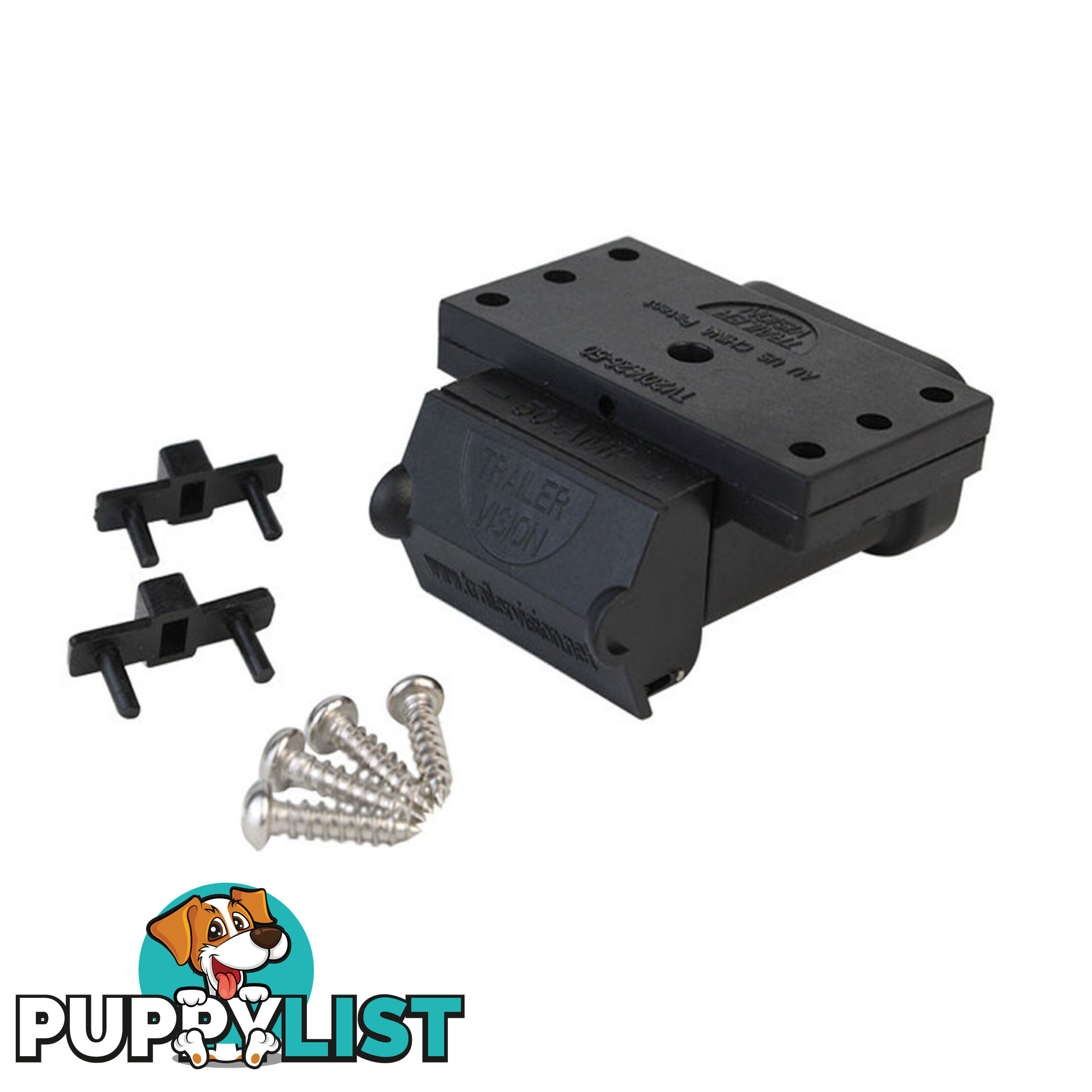 50A Anderson Plug Mounting Kit with LED and 50 amp Anderson Style Plug SKU - TV-201426-50Combo