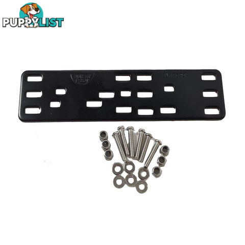 Trailer Vision Mounting Plate for 50 amp Anderson Plug   Flat Trailer Plug SKU - TV17689-B