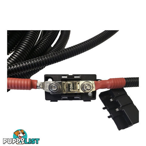 12/24v Lead 4 B S x 7m 50a Anderson, Midi Fuse and Holder Cable Lugs, Split Tube SKU - DC-13313