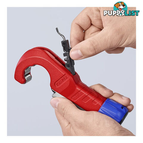 Knipex Tubix Pipe Cutter Up to 6  - 35 mm (1/4 "  - 1 3/8 ") Brass, Copper, Stainless Steel SKU - 903102