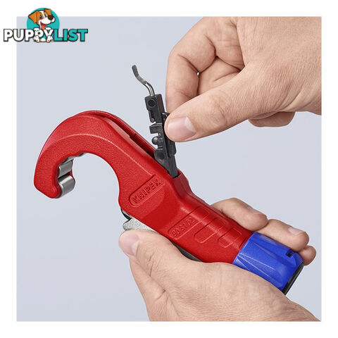 Knipex Tubix Pipe Cutter Up to 6  - 35 mm (1/4 "  - 1 3/8 ") Brass, Copper, Stainless Steel SKU - 903102