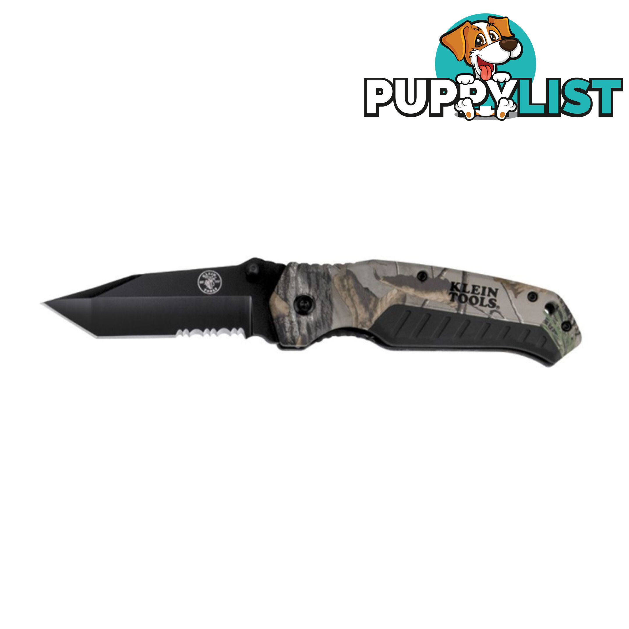 Klein Pocket Knife REALTREE XTRAâ¢ Camo 3 1/2 " Tanto Blade SKU - 44222