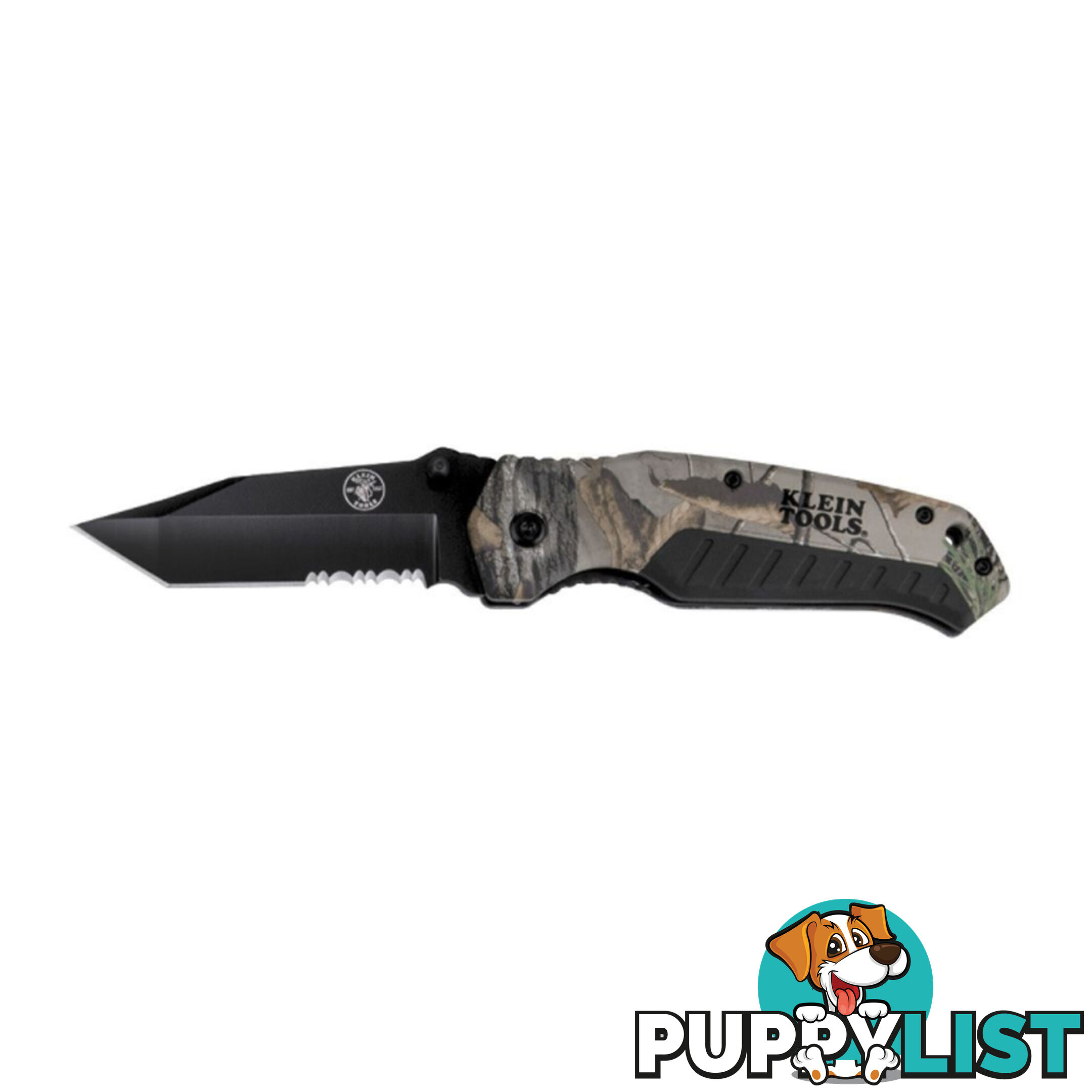 Klein Pocket Knife REALTREE XTRAâ¢ Camo 3 1/2 " Tanto Blade SKU - 44222