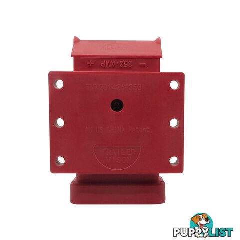 Trailer Vision 350 amp Anderson Style Connector Housing Red SKU - TVN201426-350R