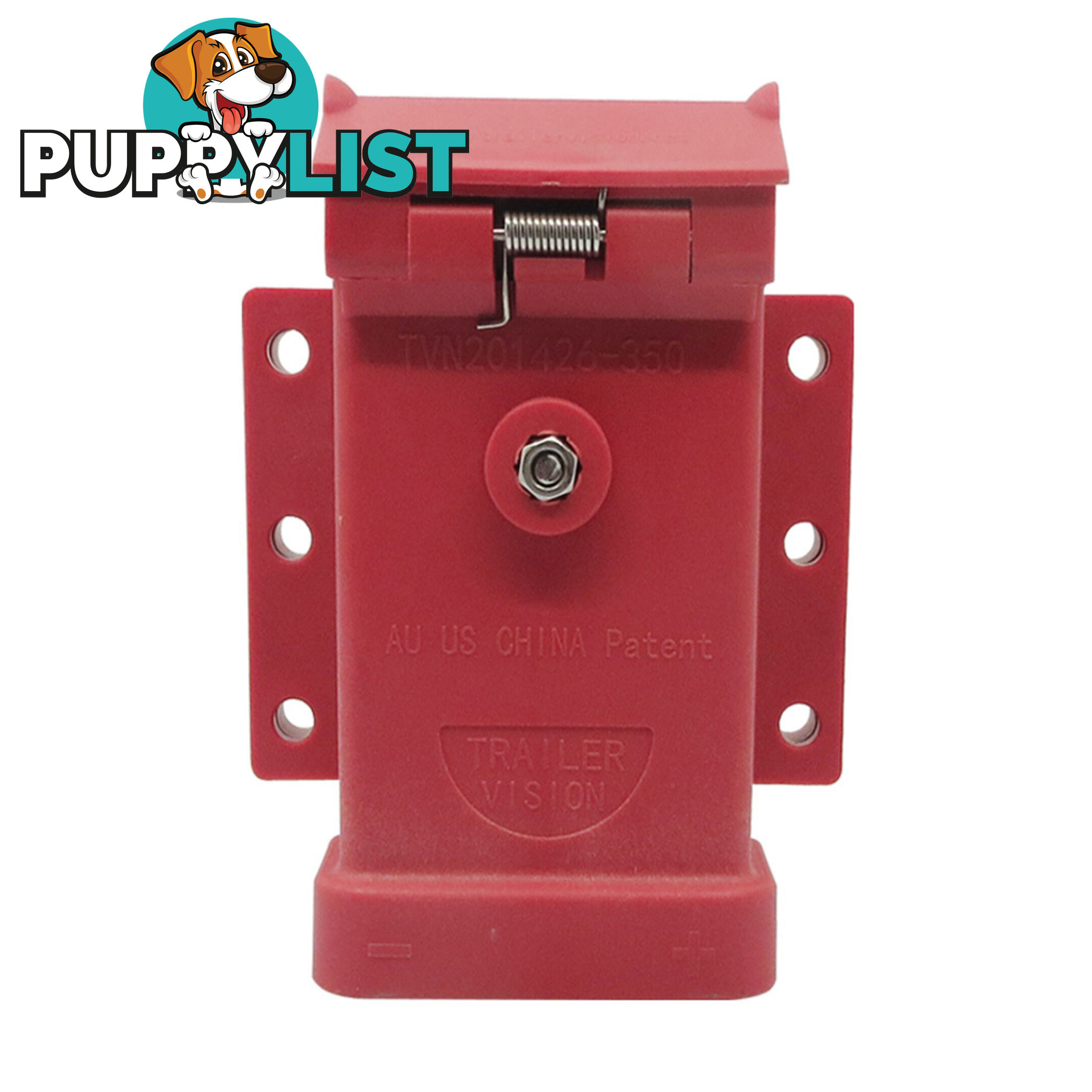 Trailer Vision 350 amp Anderson Style Connector Housing Red SKU - TVN201426-350R