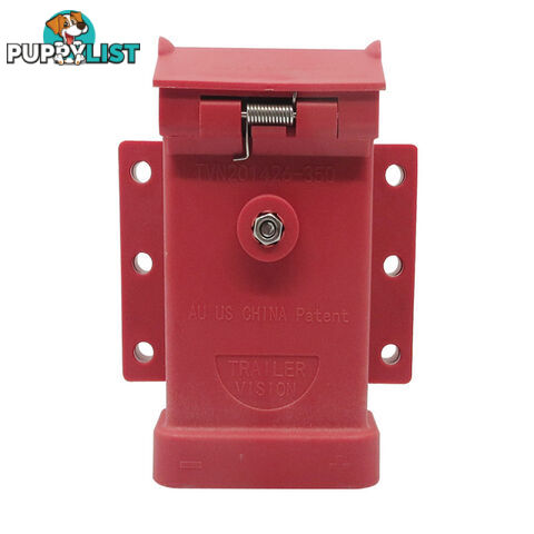 Trailer Vision 350 amp Anderson Style Connector Housing Red SKU - TVN201426-350R