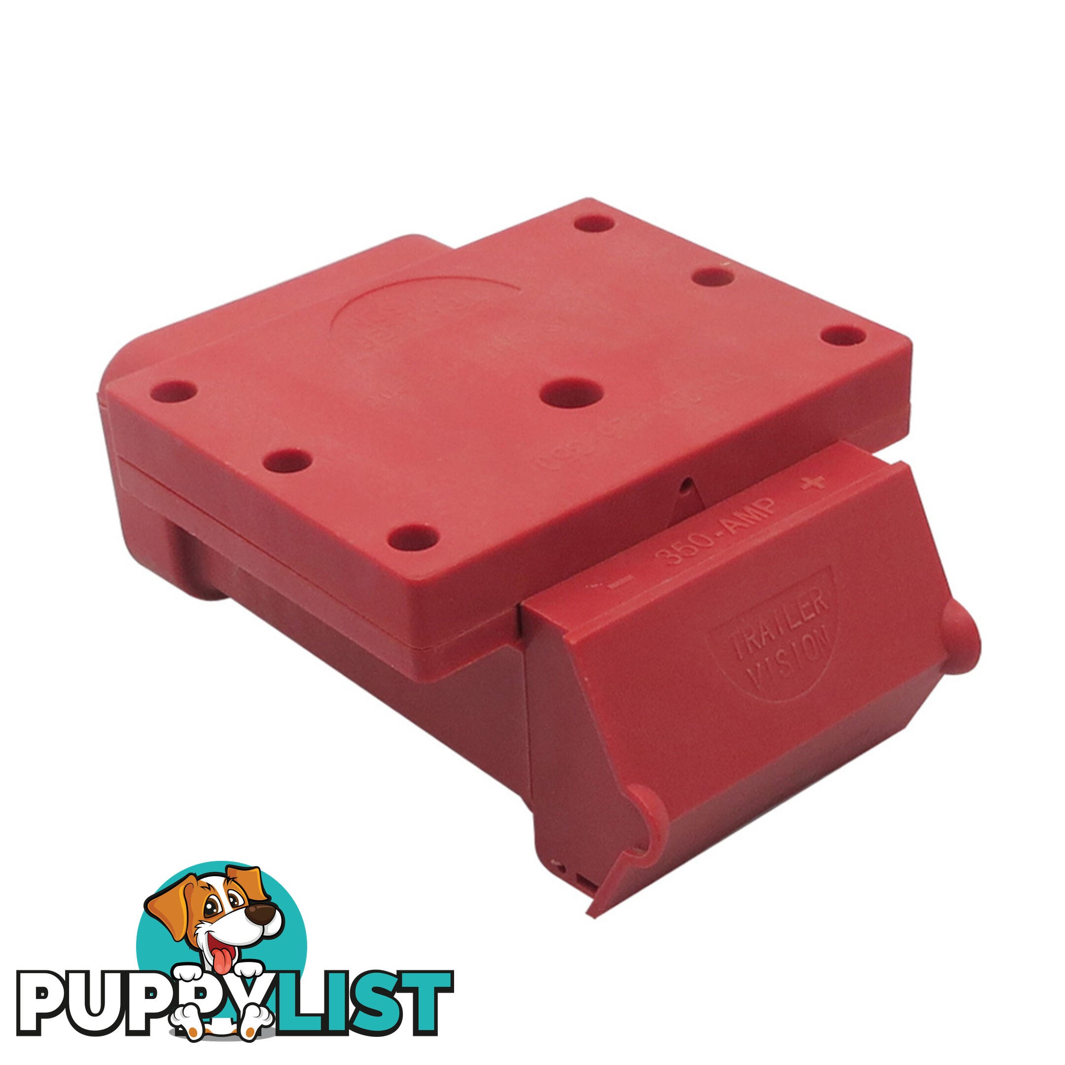 Trailer Vision 350 amp Anderson Style Connector Housing Red SKU - TVN201426-350R